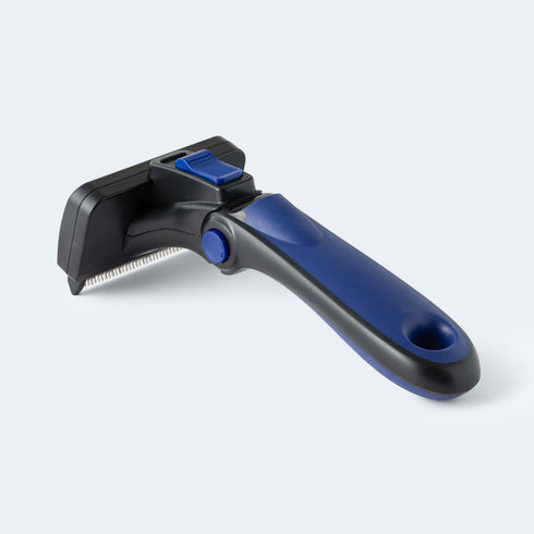 リファーレッシュブラシ 短-中毛種(青) Mサイズ